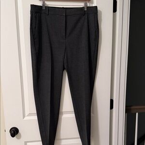 H&M Black PlaidAnkle-Length Pants